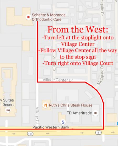 Directions from the West